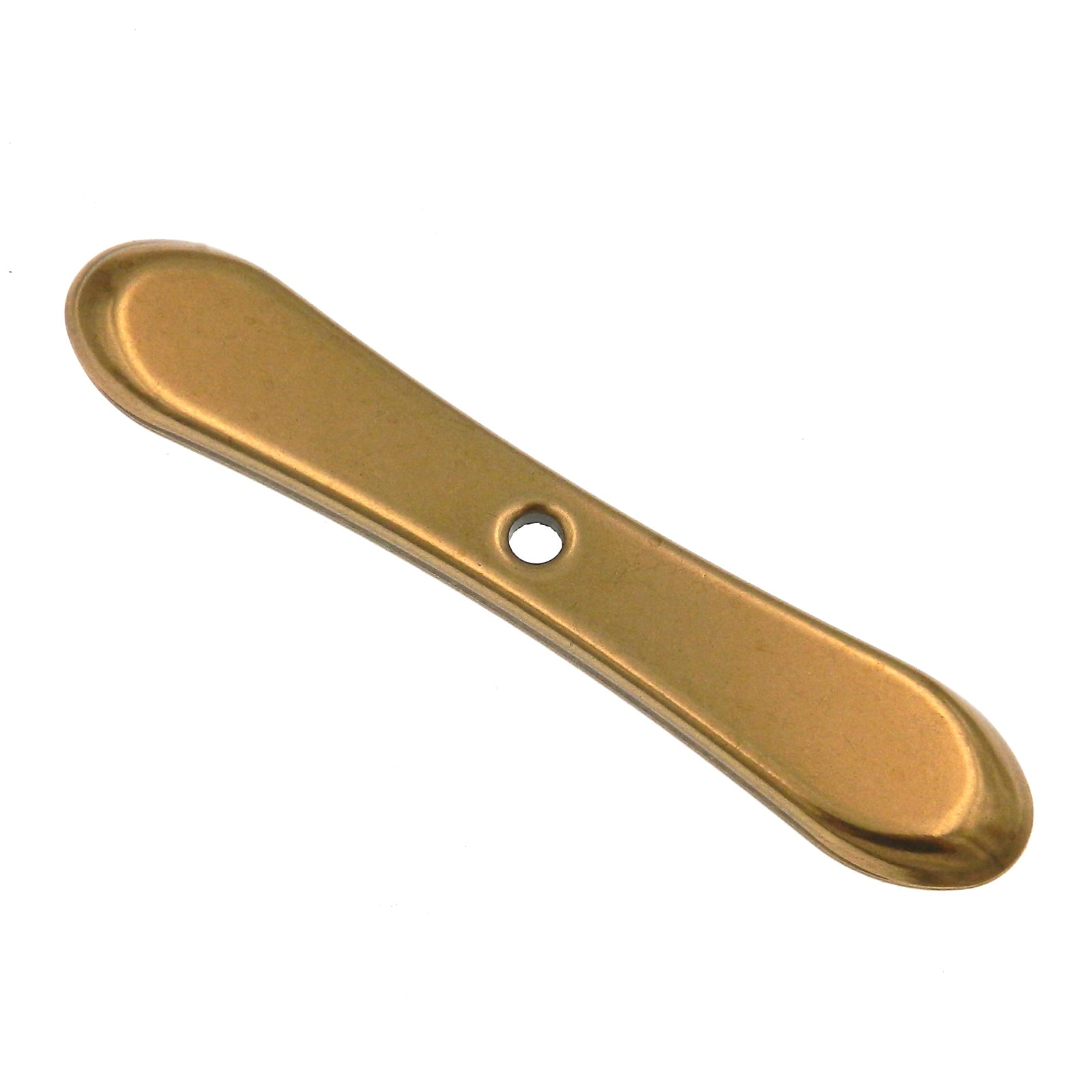 Amerock BP1305-O77 Burnished Brass 3 3/4" Oblong Cabinet Knob Pull Backplate