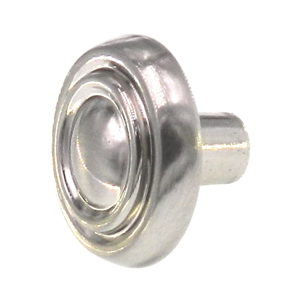 Amerock Sterling Traditions Sterling Nickel 1 1/8" Round Cabinet Knob BP1306-G9