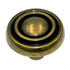 Amerock Sterling Traditions Burnished Brass 1 1/8" Cabinet Pull Knob BP1306-O77