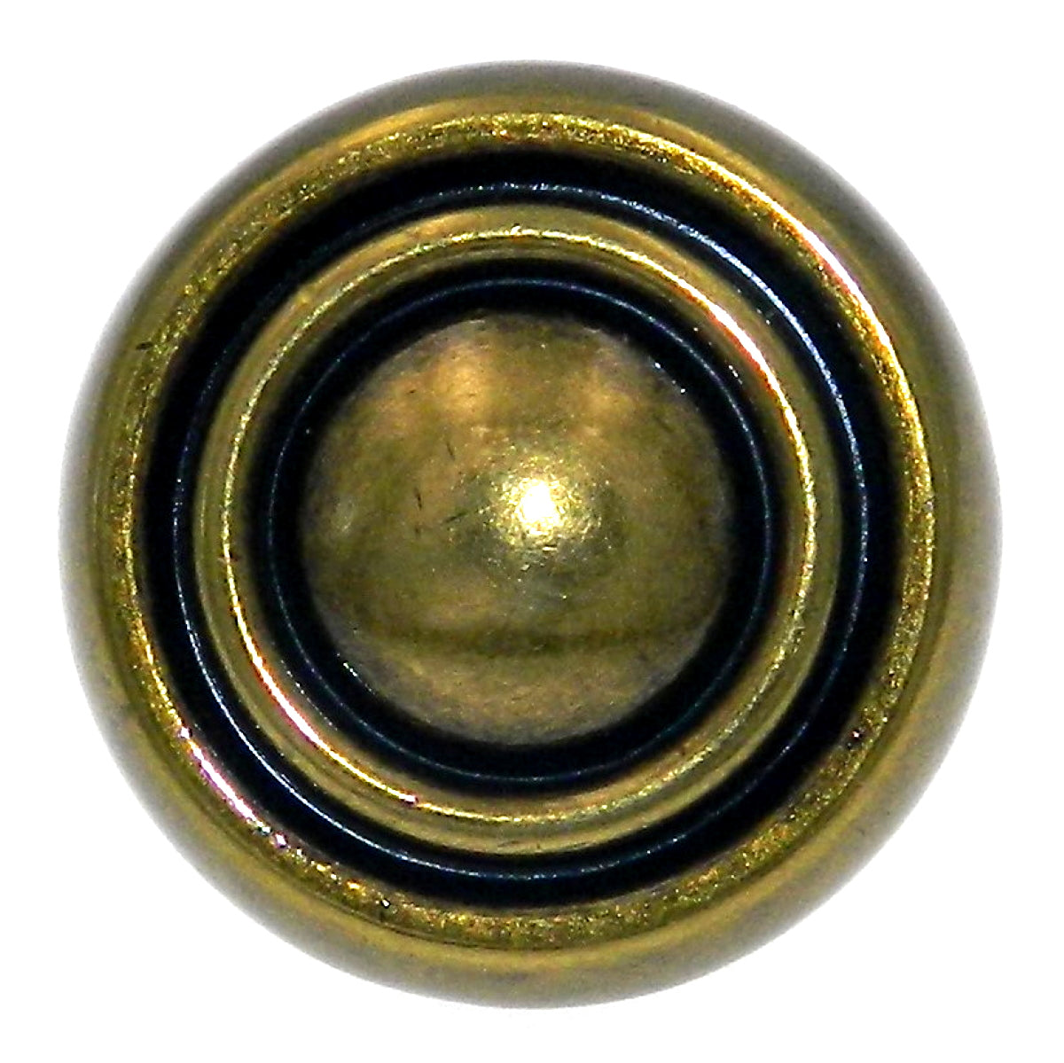 Amerock Sterling Traditions Burnished Brass 1 1/8" Cabinet Pull Knob BP1306-O77