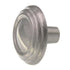 Amerock Sterling Traditions Satin Nickel 1 1/4" Ringed Cabinet Knob BP1307-G10