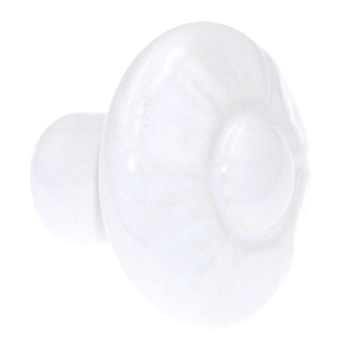 Amerock Hardware BP1320-W White 1 3/8" Ceramic Cabinet Knob Pull