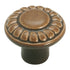 Amerock BP1321-DB Distressed Brown 1 3/8" Cabinet Knob Colour Washed Ceramics