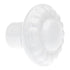 Amerock BP1321-W White Colour Washed Ceramic 1 3/8" Mushroom Cabinet Knobs