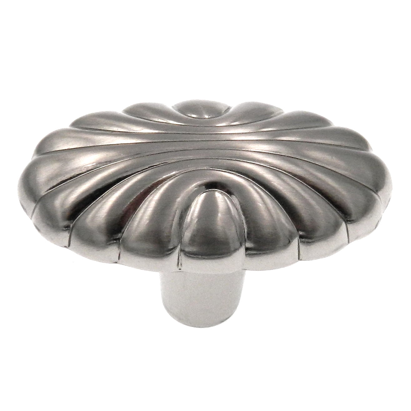 Amerock Natural Elegance Sterling Nickel 1 5/8" Decorative Cabinet Pull Knob BP1338G9