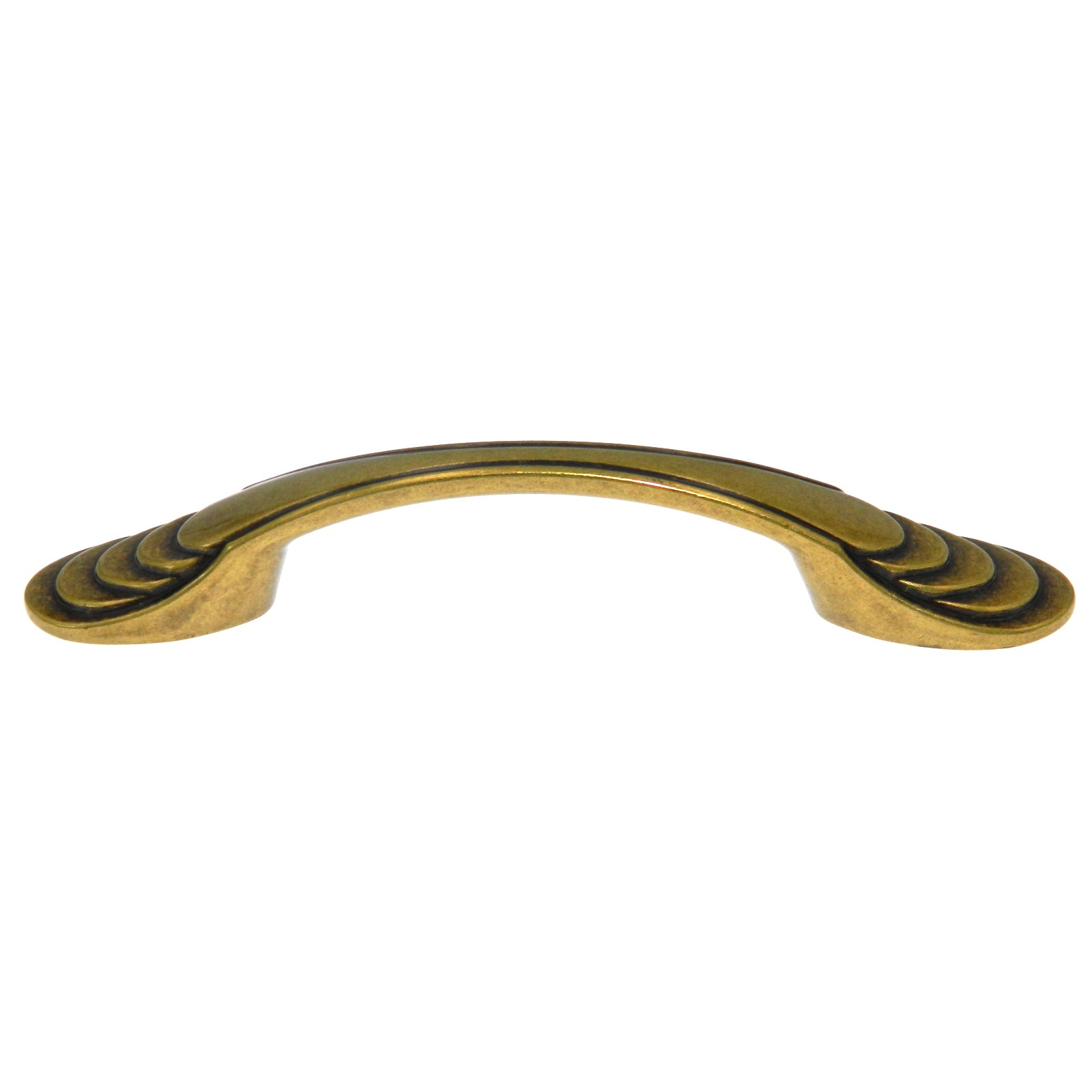 Amerock True Elegance Burnished Brass 3"cc Arch Pull Cabinet Pull BP1350-O77