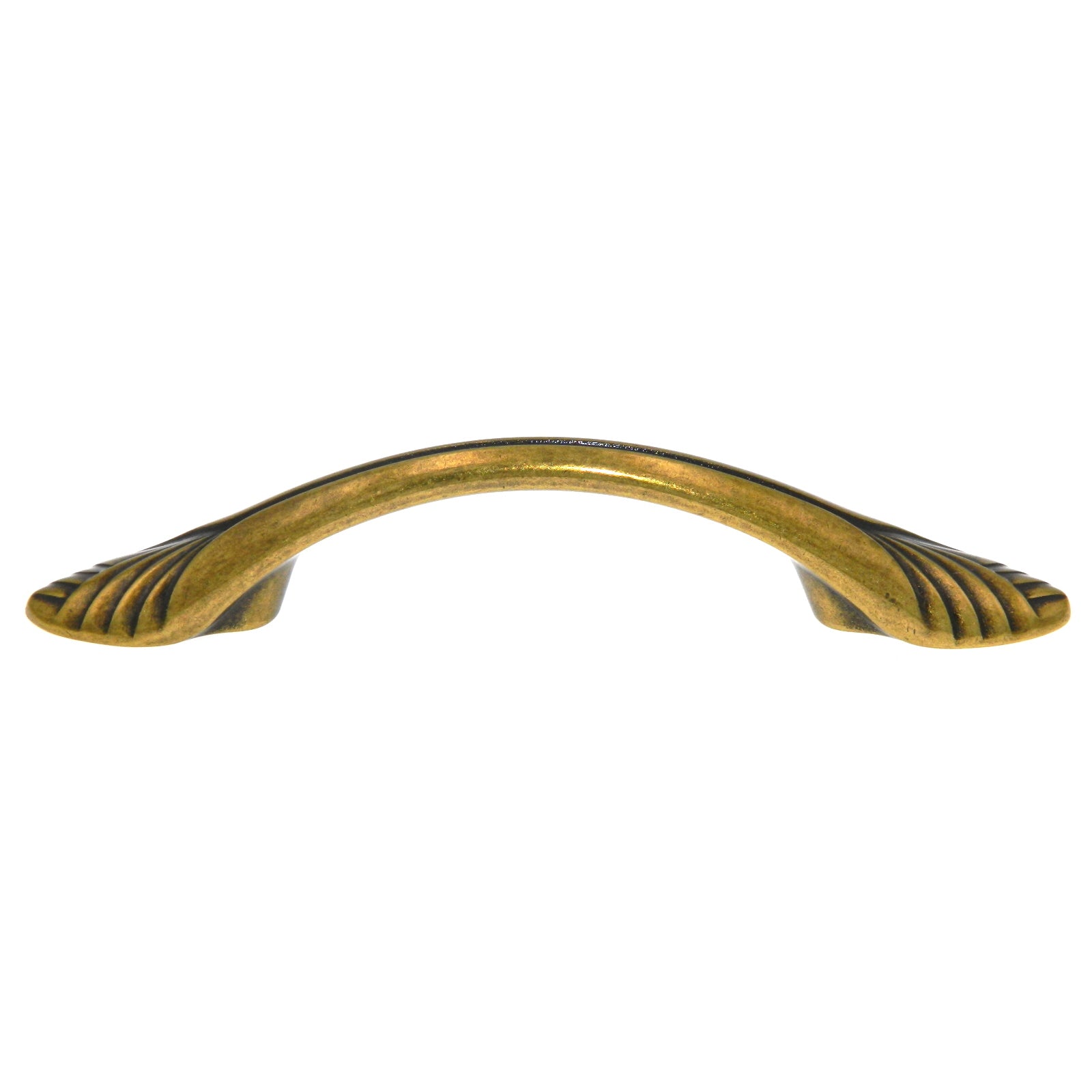 Amerock True Elegance Burnished Brass 3"cc Cabinet Handle Pull BP1352O77