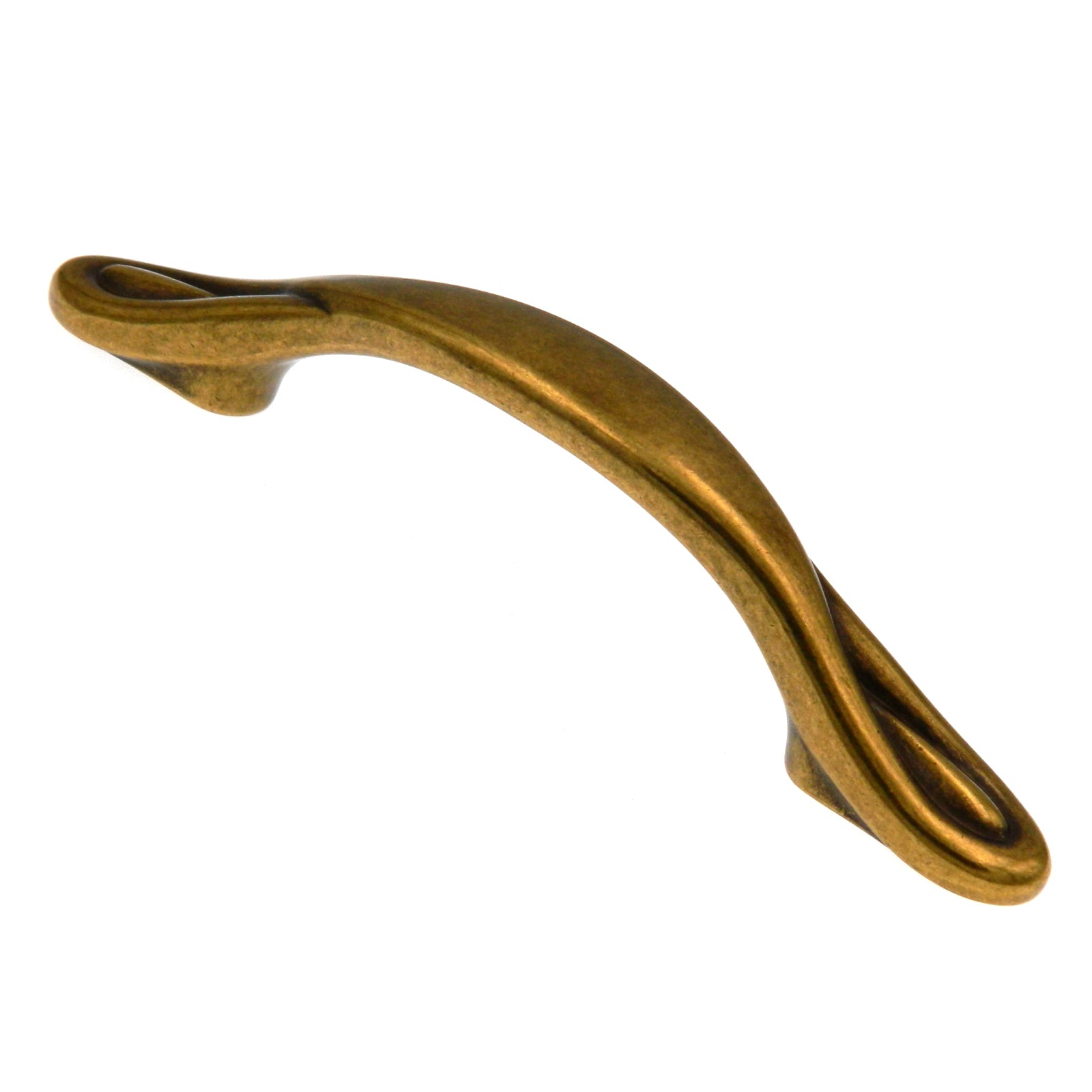 Amerock Reflections Regency Brass 3" Arch Cabinet Handle Pull BP1383-R1