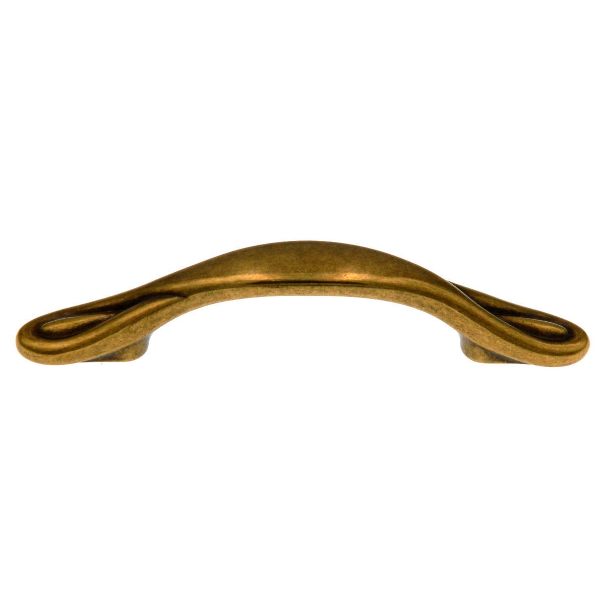 Amerock Reflections Regency Brass 3" Arch Cabinet Handle Pull BP1383-R1