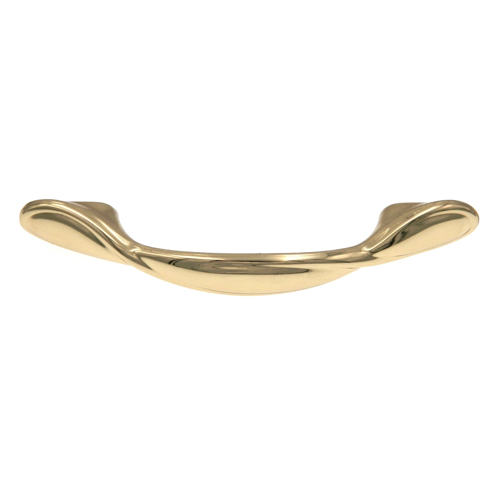 Amerock Reflections Polished Brass Decorative 3"cc Arch Handle Pull BP1384-3