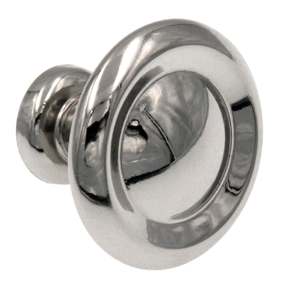 Amerock Reflections Polished Chrome 1 1/4" Round Cabinet Pull Knob BP138626