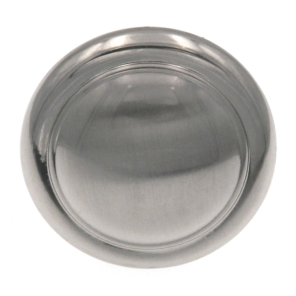 Amerock Reflections Sterling Nickel 1 1/4" Round Cabinet Pull Knob BP1387G9