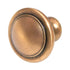 Amerock Reflections Gilded Bronze 1 1/4" Round Disc Cabinet Knob BP1387-GB