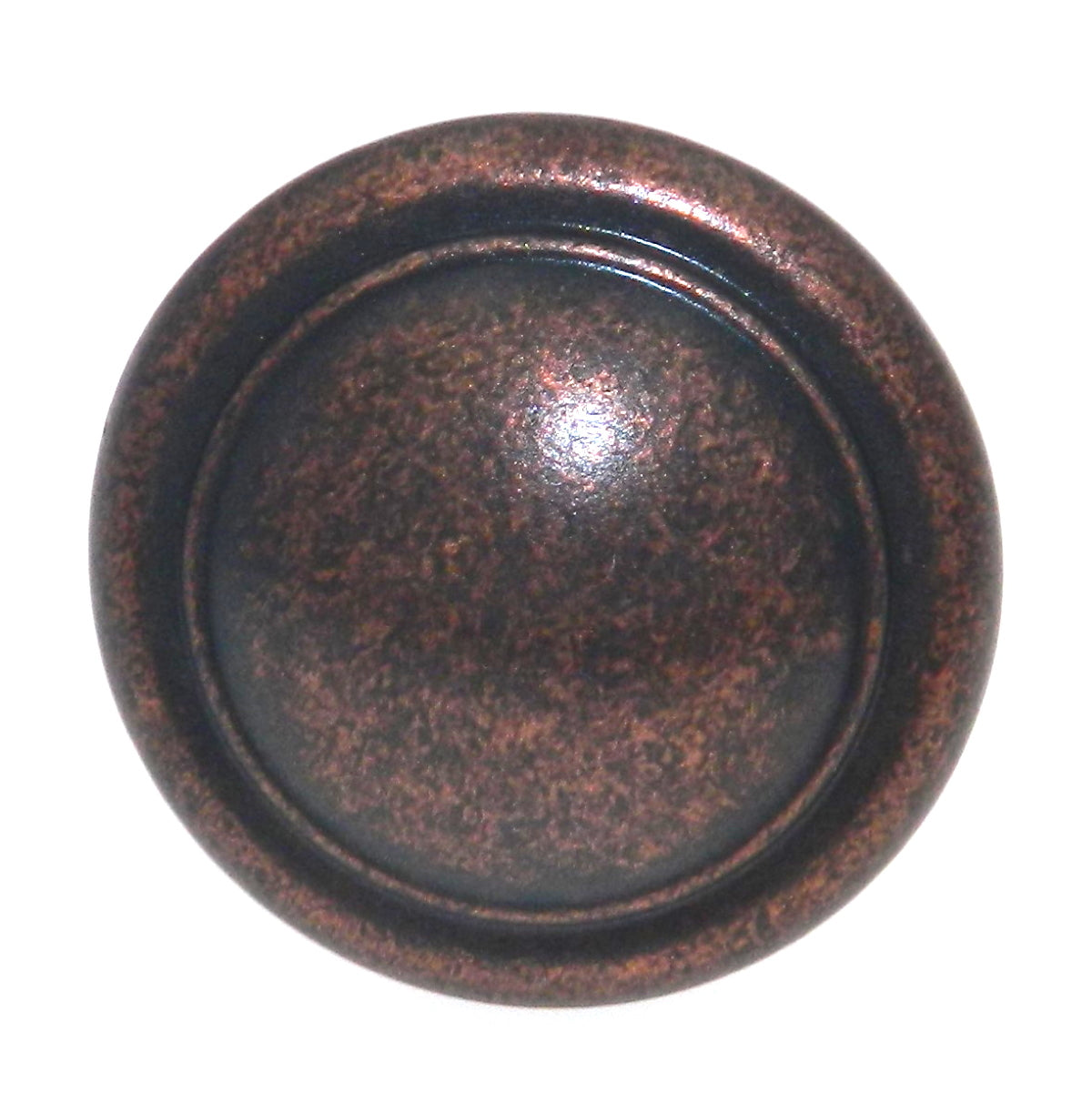 Amerock Reflections Rustic Bronze 1 1/4" Round Cabinet Pull Knob BP1387RBZ