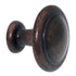 Amerock Reflections Rustic Bronze 1 1/4" Round Cabinet Pull Knob BP1387RBZ