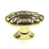 Amerock Radiance Polished Brass 1 1/2" Oval Cabinet Knob Pull BP1396-3