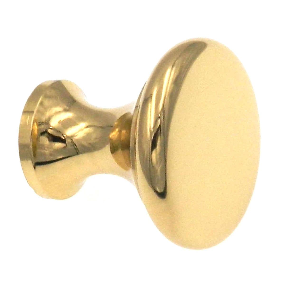 Amerock Hardware BP1423-3 Solid Brass Polished Brass 1" Cabinet Knob Pulls