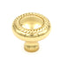 Amerock Hardware BP1426-3 Polished Brass 1" Decorative Cabinet Knob Pull