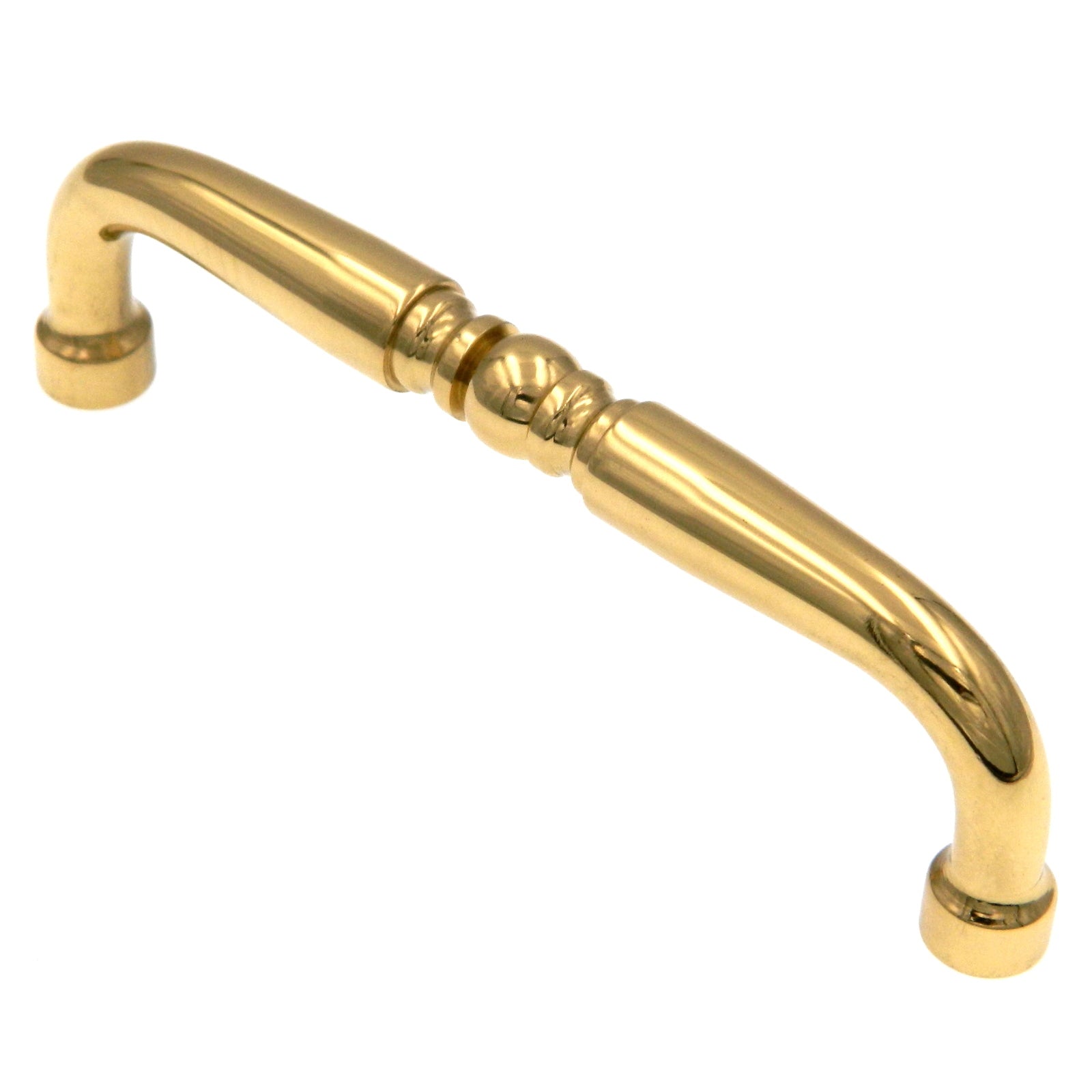 Amerock Allison Polished Brass 3 1/2" Center to Center Cabinet Handle Pull Solid Brass BP14513