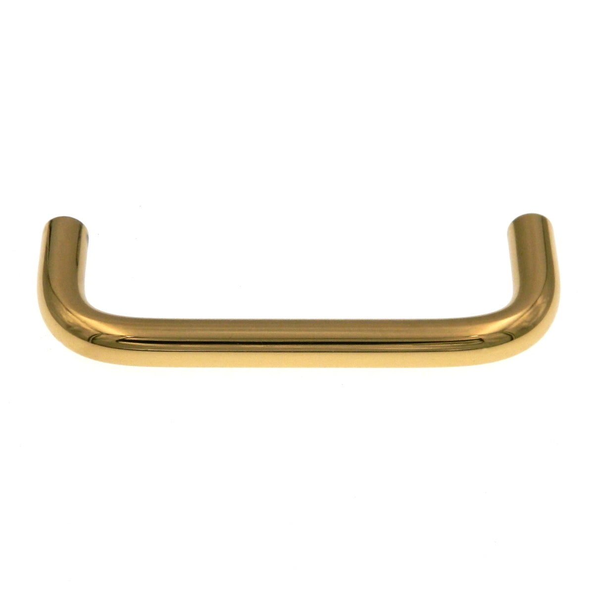 Amerock BP1460-3 Polished Brass 3"cc Solid Brass Cabinet Arch Pull Wire Pulls