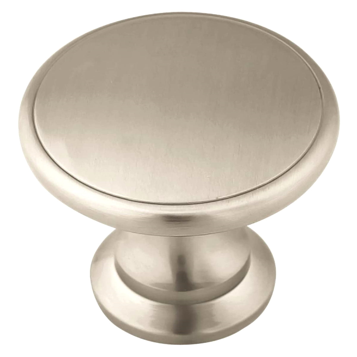 Amerock Hint of Heritage Satin Nickel 1-3/4 inch Round Cabinet Knob BP14662G10