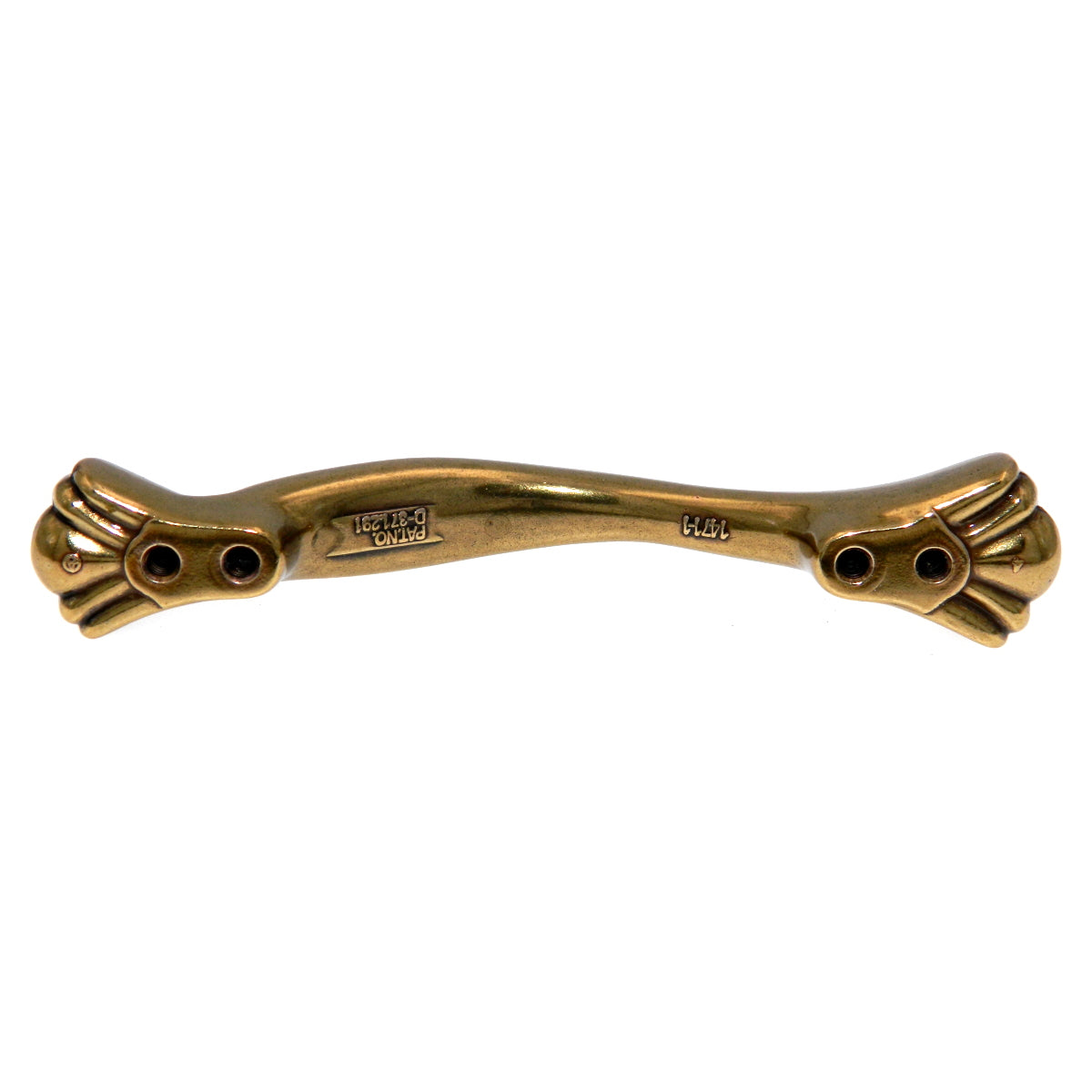 Amerock Expressions BP1470-R1 Regency Brass 3" and 3 3/4"cc (96mm) Cabinet Pull