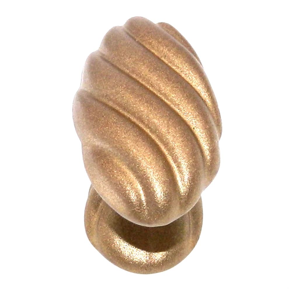 Amerock Expressions Satin Gold 1 1/2" Harmonious Twist Cabinet Knob BP1474-SG