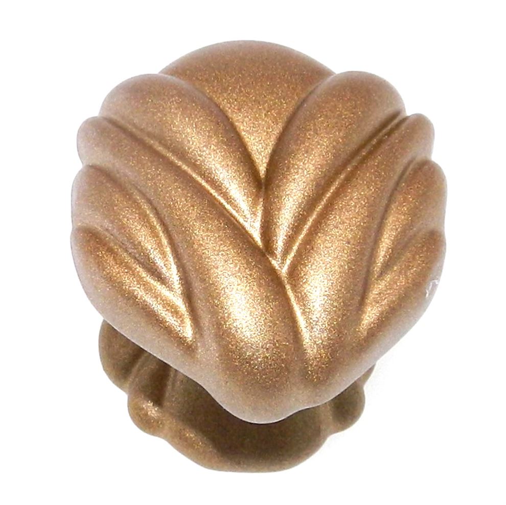 Amerock Expressions Satin Gold 1 3/8" Delicate Flowing Cabinet Knob BP1475-SG