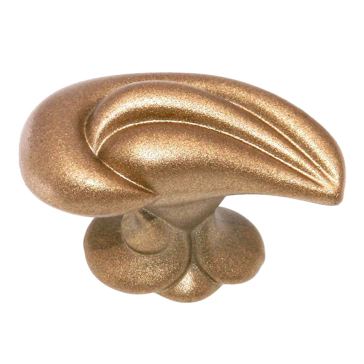 Amerock Expressions Satin Gold 1 11/16" Bold Swirl Cabinet Knob BP1476-SG