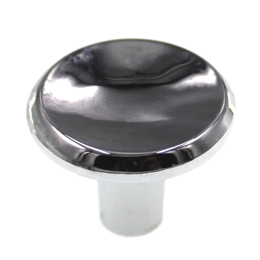 Merit By Amerock 1960's Polished Chrome 1 1/16" Round Cabinet Knob BP151426