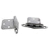 Pair Amerock Merit Chrome Variable Overlay Hinges Non Self-Closing BP1524-26