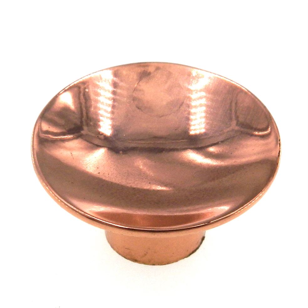 Amerock Merit Machine Copper 1 1/2" Concave Cabinet Knob BP1542-MC