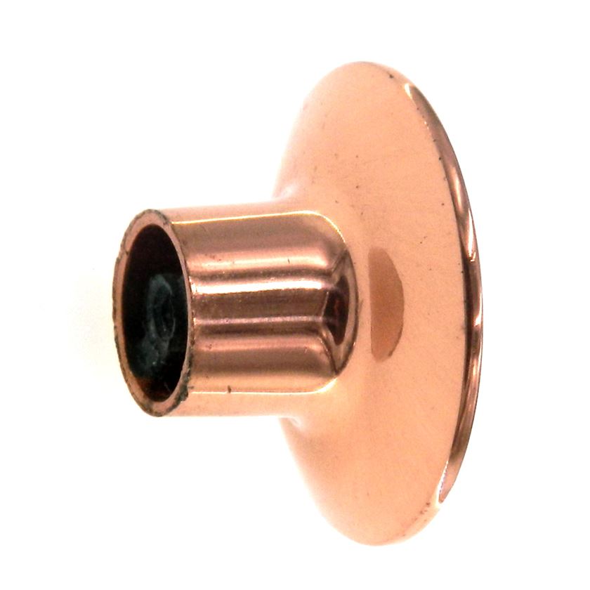 Amerock Merit Machine Copper 1 1/2" Concave Cabinet Knob BP1542-MC