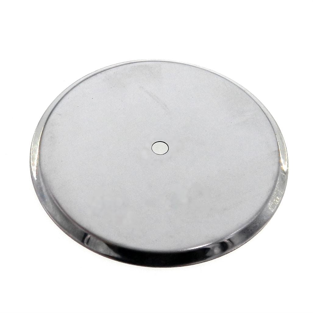 Merit Vintage 1 3/4" Cabinet Knob Backplate Bright Chromium BP1543-26