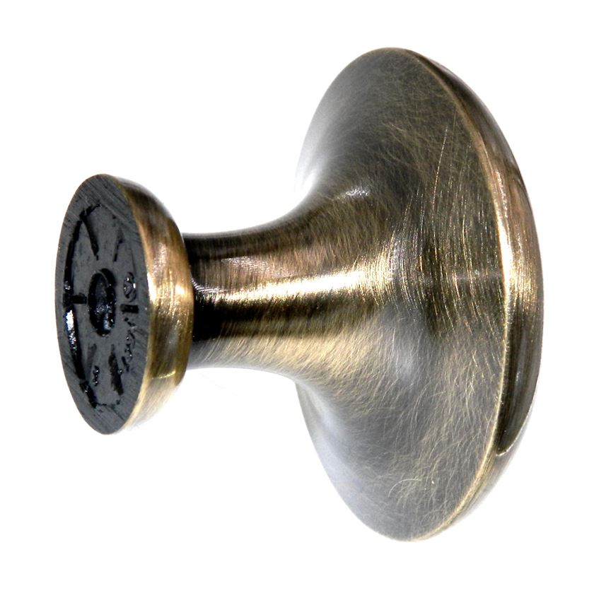 Amerock Inspirations Elegant Brass 1 3/4" Leaf Cabinet Knob BP1581-2-EB