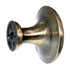 Amerock Inspirations Elegant Brass 1 3/4" Leaf Cabinet Knob BP1581-2-EB