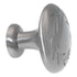 Amerock Nature's Splendor Satin Nickel 1 3/4" Leaf Cabinet Pull Knob BP15812G10