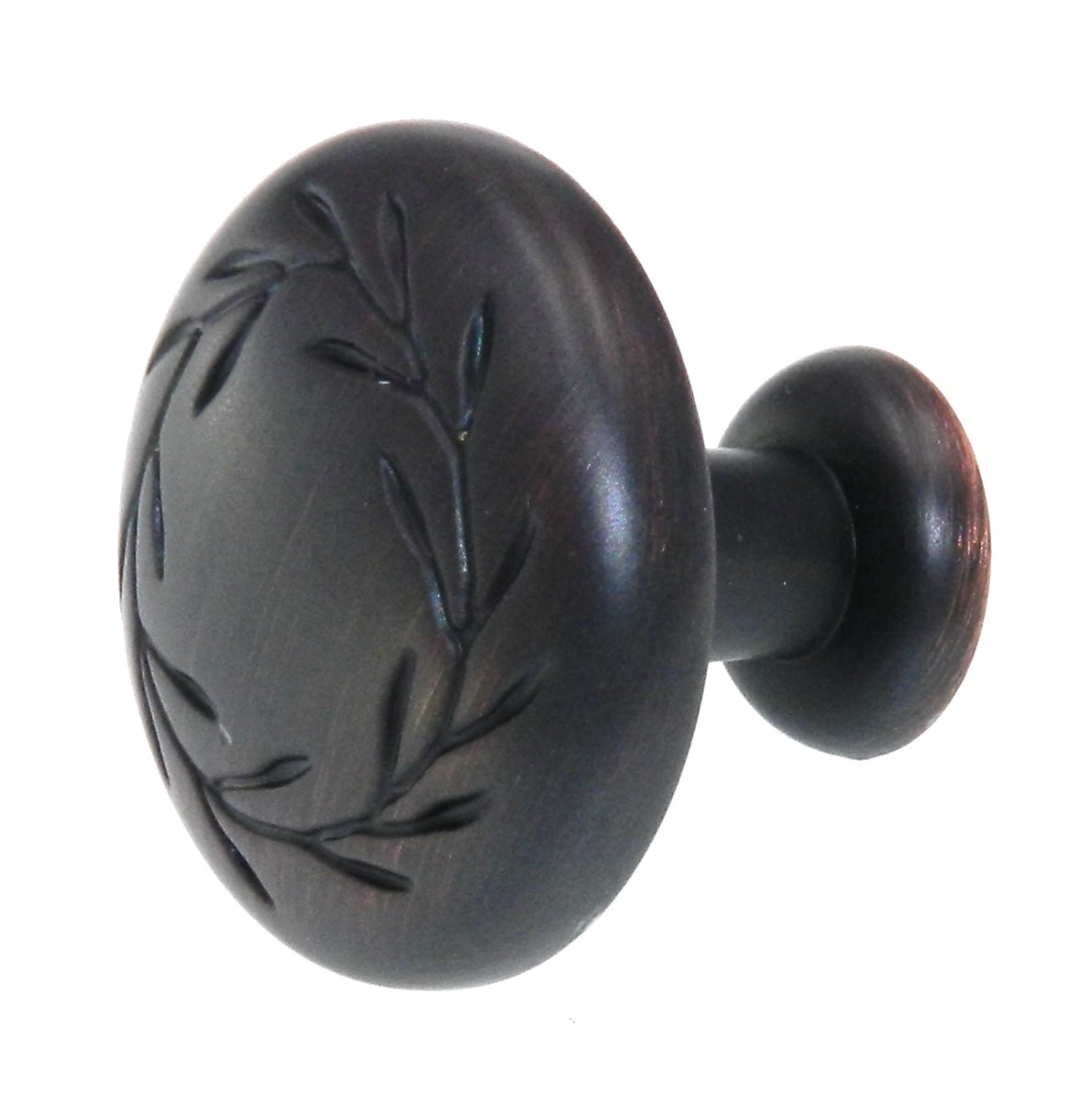 Amerock Inspirations 1 3/8" Oil-Rubbed Bronze Cabinet Knob Pull BP1581-ORB