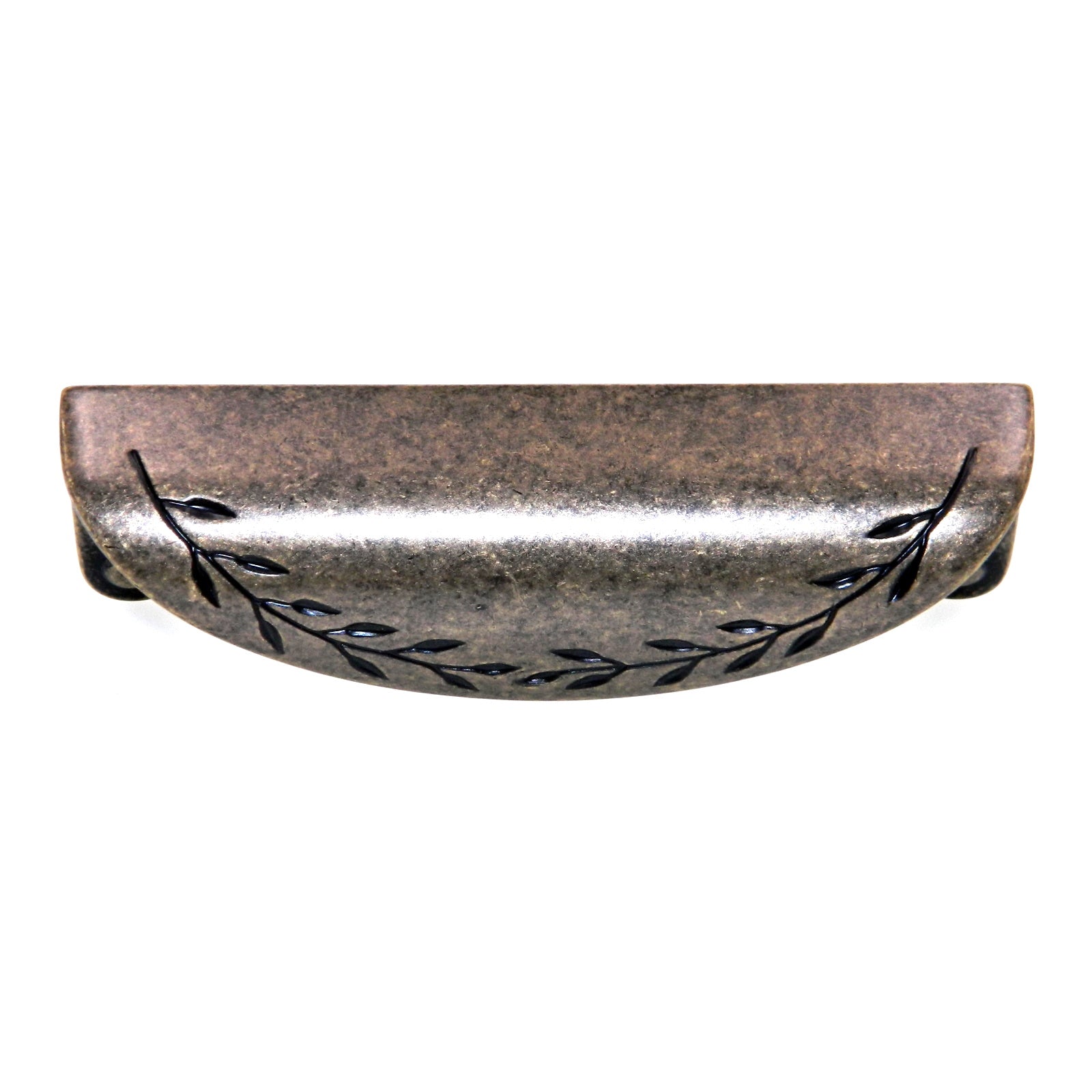 Amerock BP1582R2 Nature's Splendor 3 Inch CTC Weathered Brass Drawer Cup Pull