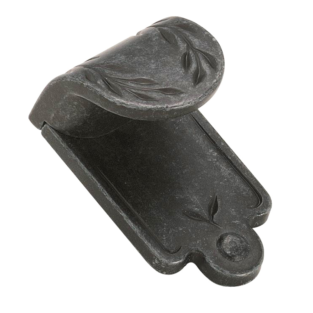 Amerock Nature's Splendor Wrought Iron Dark 1-7/8 inch Cabinet Finger Pull BP1583WID