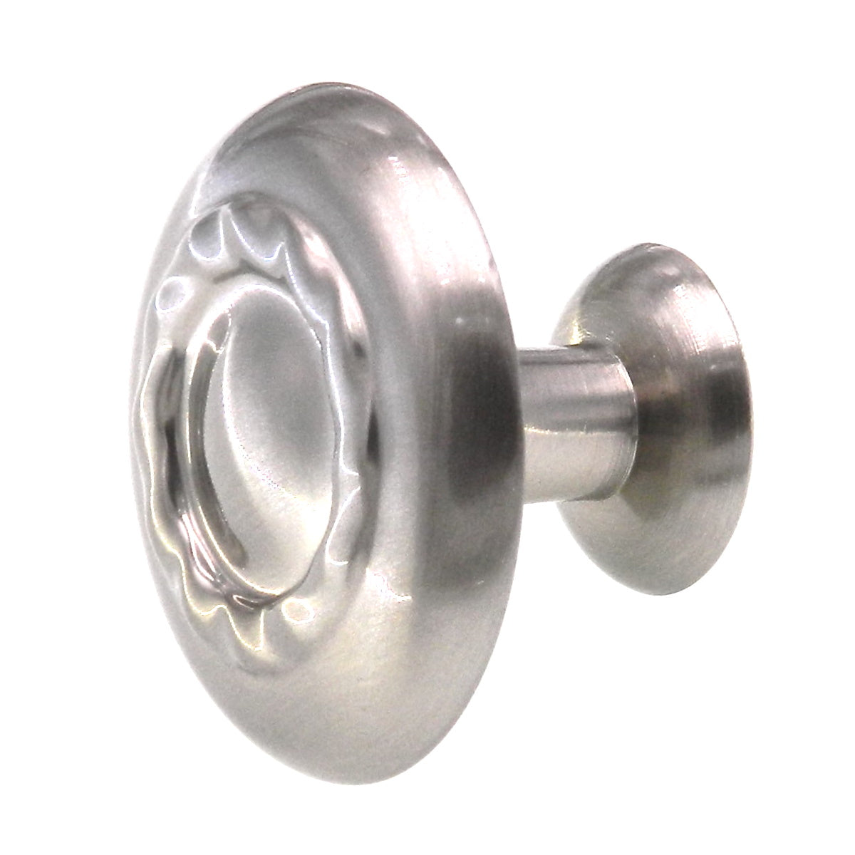 Amerock Inspirations Satin Nickel 1 3/4" Round Cabinet Knob Pull BP1585-2-G10