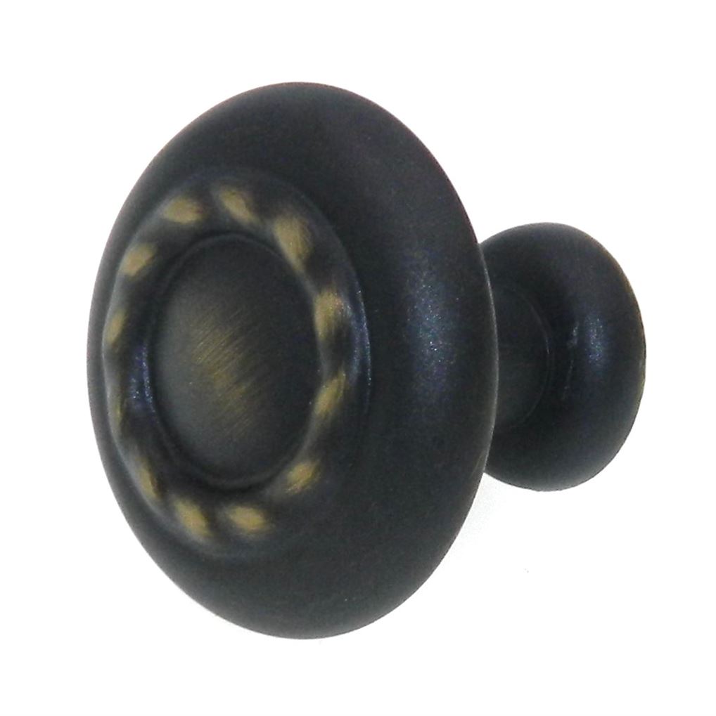 Amerock Inspirations Roman Bronze 1 1/4 inch Round Cabinet Knob BP1585RB