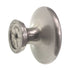 Amerock Inspirations Satin Nickel 1 3/4" Ridged Cabinet Knob BP15862G10