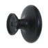 Amerock Inspirations 1 3/8" Flat Black Ringed Cabinet Knob Pull BP1586-FB