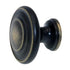 Amerock Inspirations Roman Bronze 1 3/8" Round Disc Cabinet Knob BP1586-RB