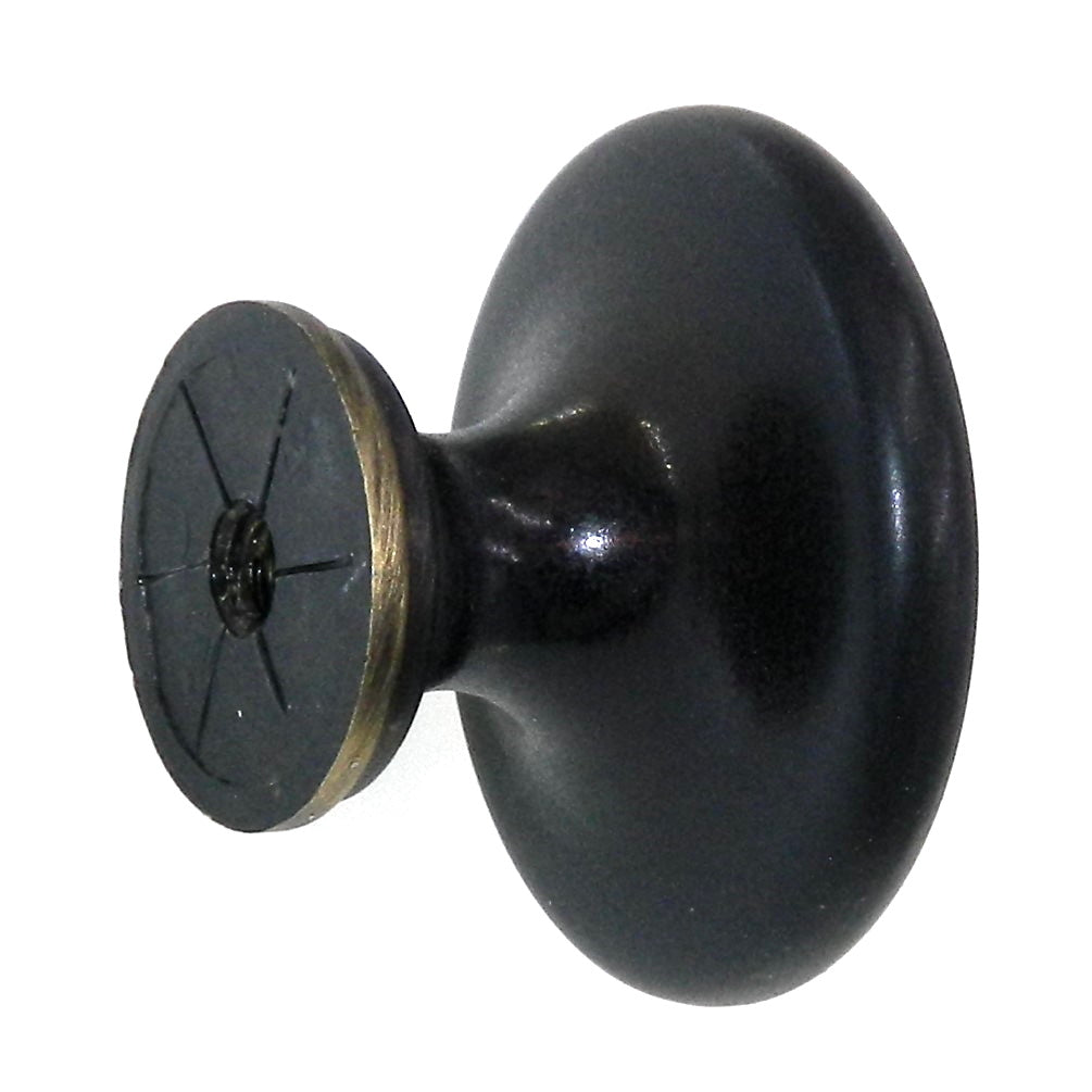 Amerock Inspirations Roman Bronze 1 3/8" Round Disc Cabinet Knob BP1586-RB