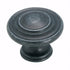 Amerock Inspirations BP1586-WID Wrought Iron Dark 1 3/8" Ringed Cabinet Knob Pull