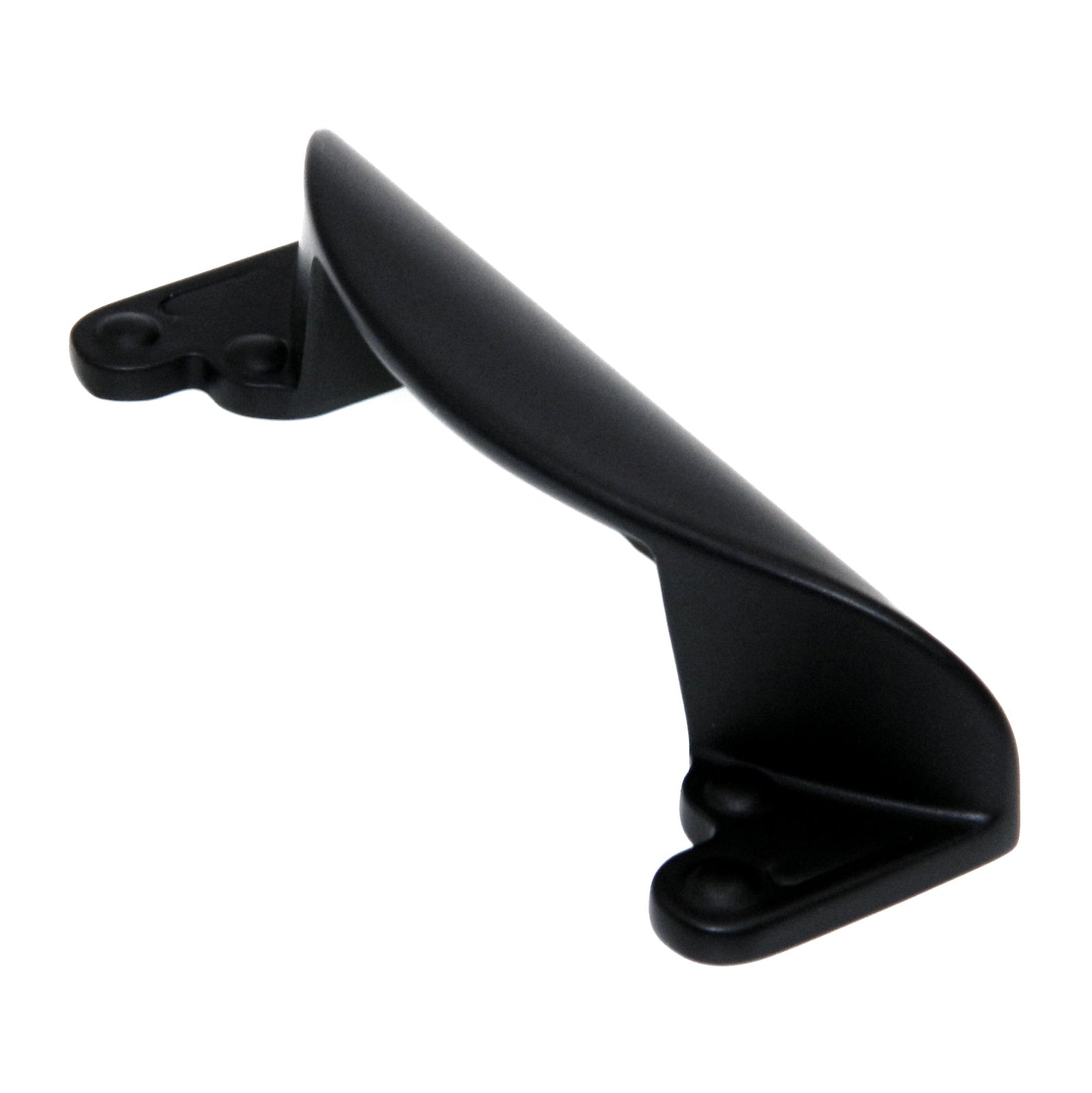 Amerock Inspirations Flat Black 3" Ctr. Drawer Handle Cup Pull BP1592-FB