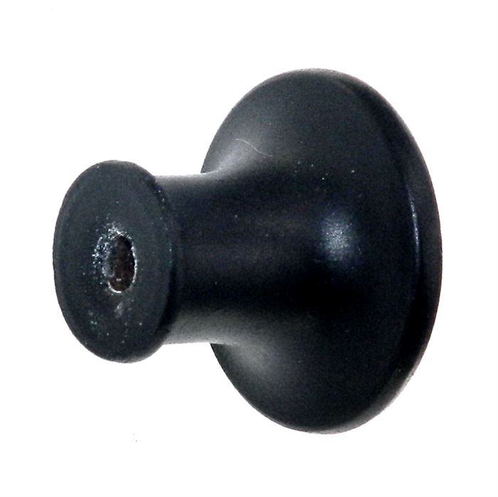 Amerock Merit Colonial Black 1" Hammered Cabinet Knob BP1762-CB