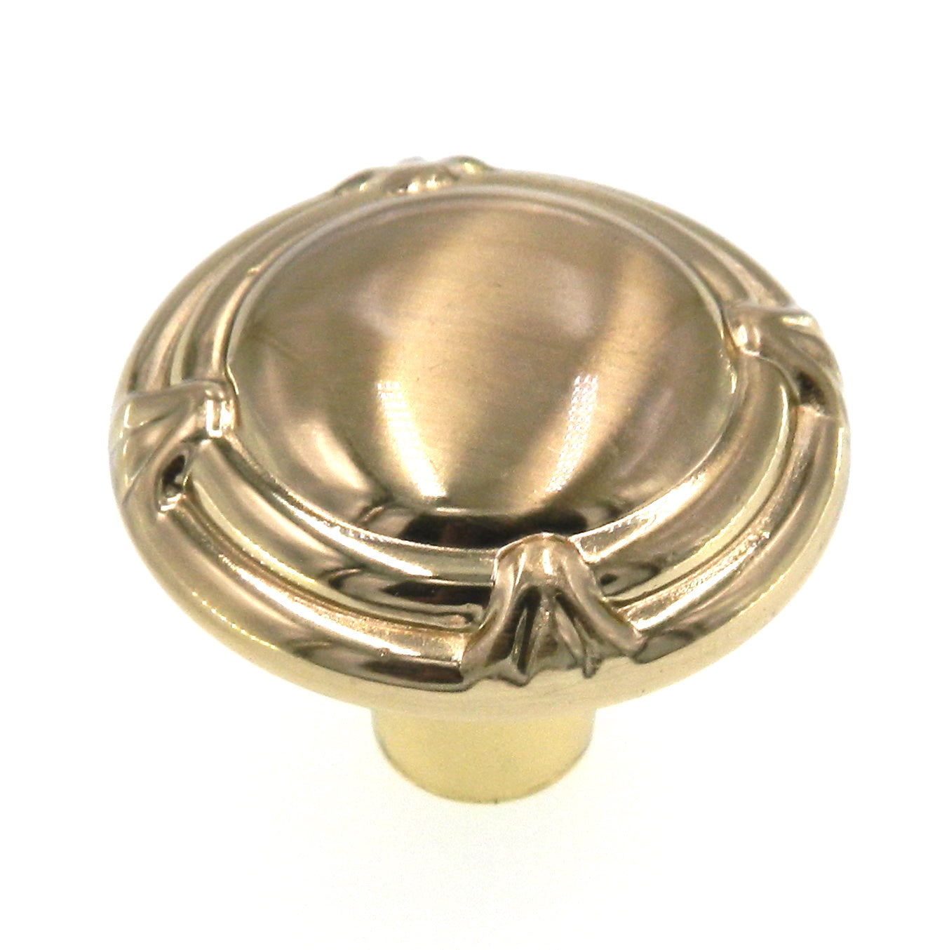 Amerock Design Details 1 3/8" Brushed Brass Cabinet Knob Pull BP1821-O74